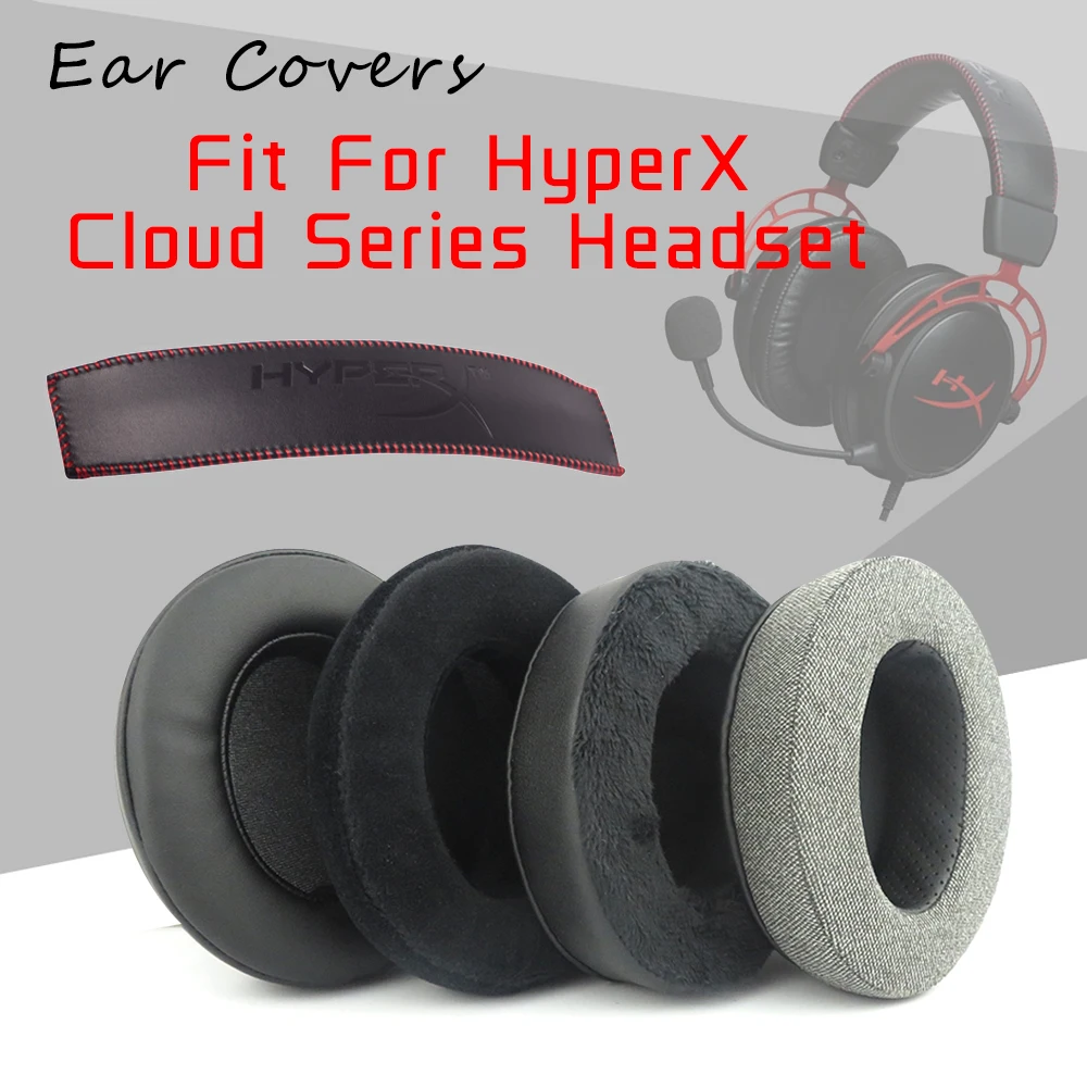 Накладки для наушников HyperX Cloud Stinger/Flight/Core/Alpha / Silver / X / Pro / I / II