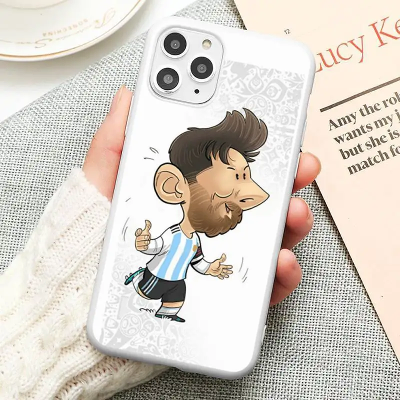 

cute cartoon sport football ball star Phone Case Candy Color for iPhone 6 6S 7 8 11 12 XS X SE 2020 XR mini pro Plus MAX funda