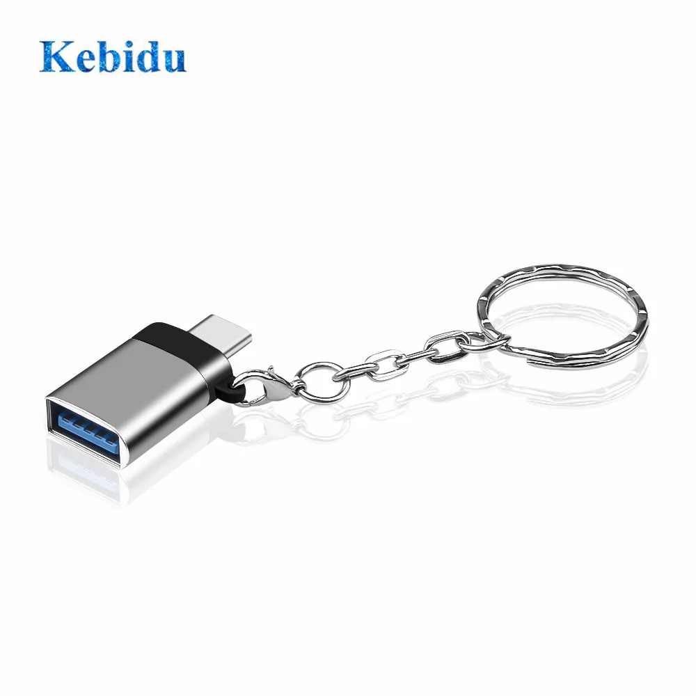 USB Type C OTG адаптер KEBIDU конвертер к 3 0 кабель для зарядки и синхронизации данных Samsung