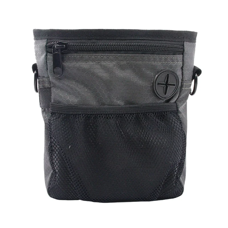 

Portable Dog Snack Bag Outdoor Training Puppy Snack Reward Waist Bag Strong Wear Resistance Pouch With Poop Bag Dispenser