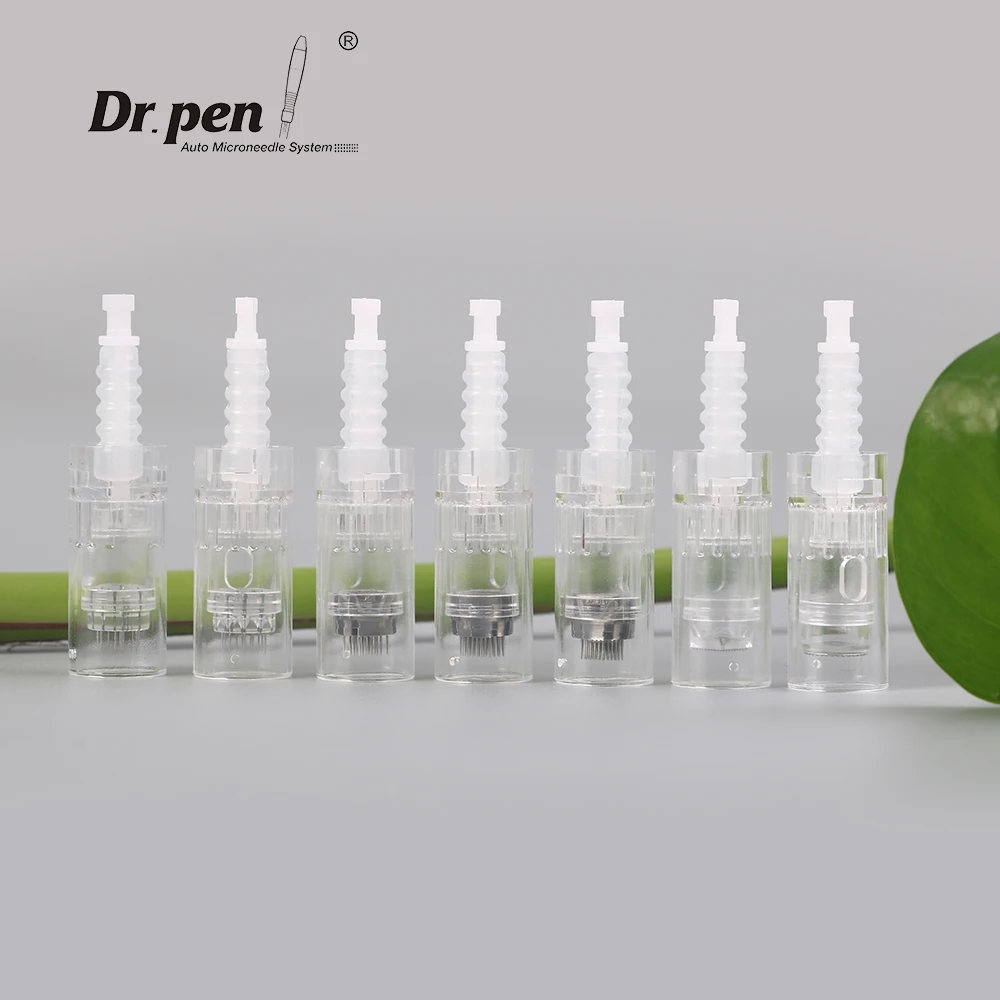 Disposable Dermapen M5 M7 N2 Derma Pen Needles Cartridges 1 3 5 7 9 12 24 36 42 Pins Nano Microneedling Micro Tattoo Meso Tips