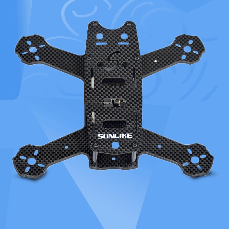 Гоночная рама FPV для квадрокоптера 180 шт. ультрауглеродное волокно 3K мм | Игрушки и