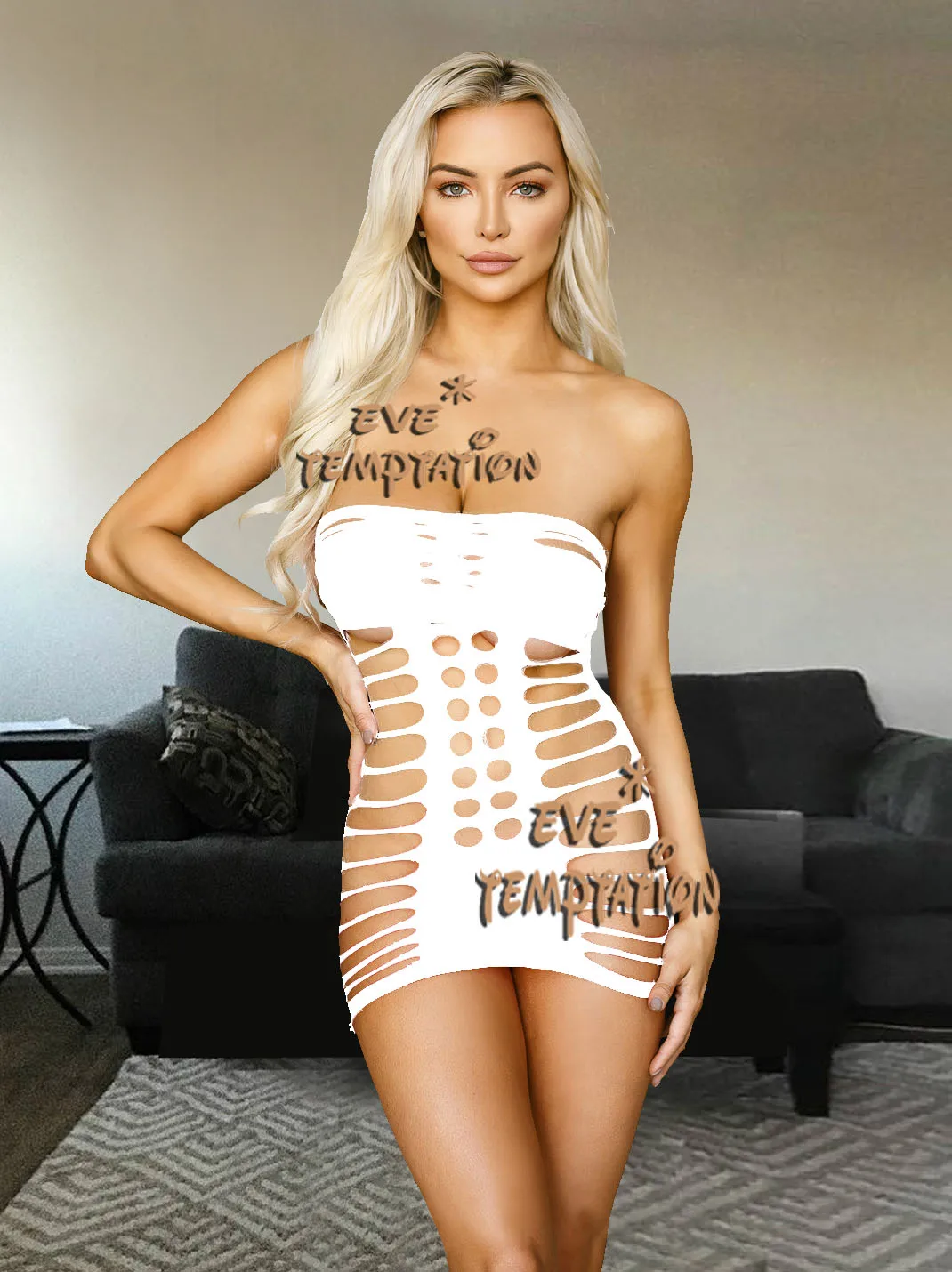 Популярное Женское боди комбинация Кукольное платье цветочное чулки