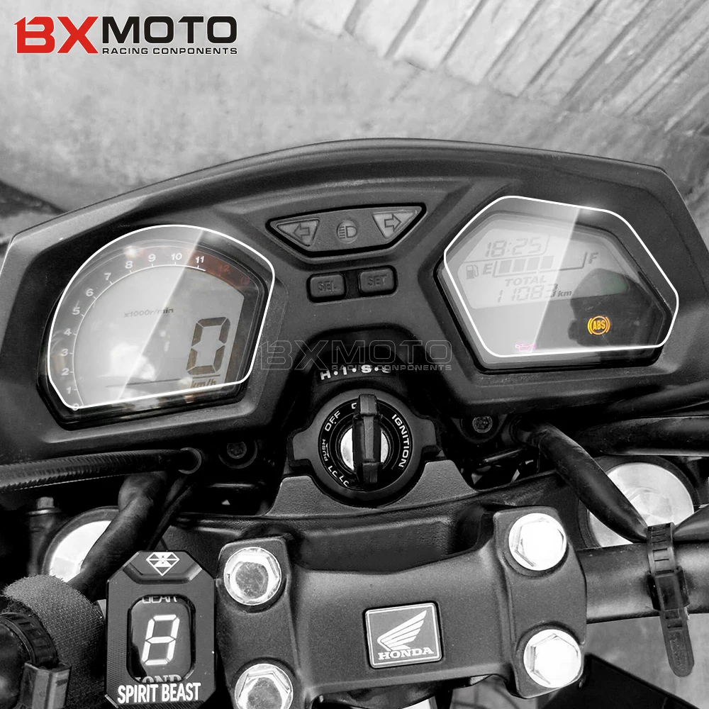 2 шт. мотоцикл кластера защитой от царапин кластерный Дисплей Защитная пленка