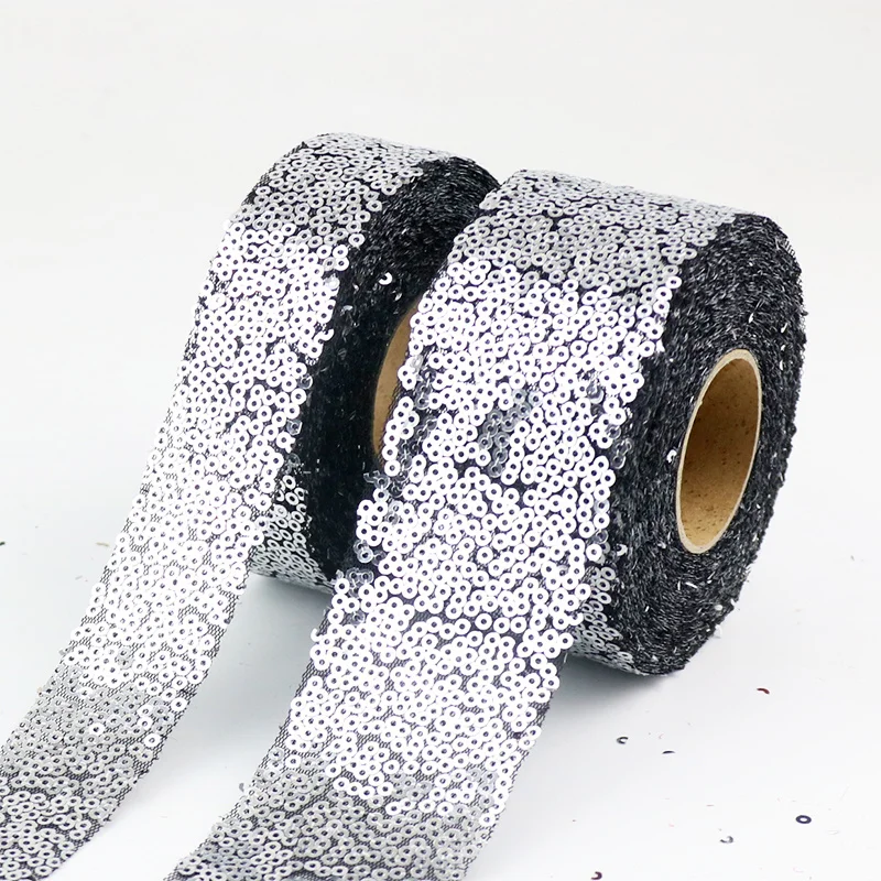 20 м/рулон лента с блестками 3 см 5 см|Ленты для шитья| |