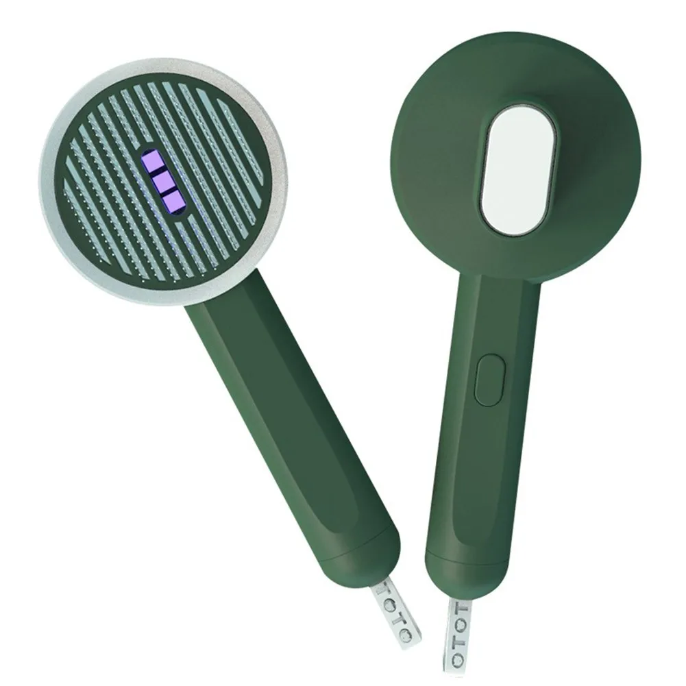 

Pet Cat Dog Brush UV Sterilization Pet Hair Remover Insect Removal Cat Brush To Floating Hair Massage Dogs Grooming Pet Supplies