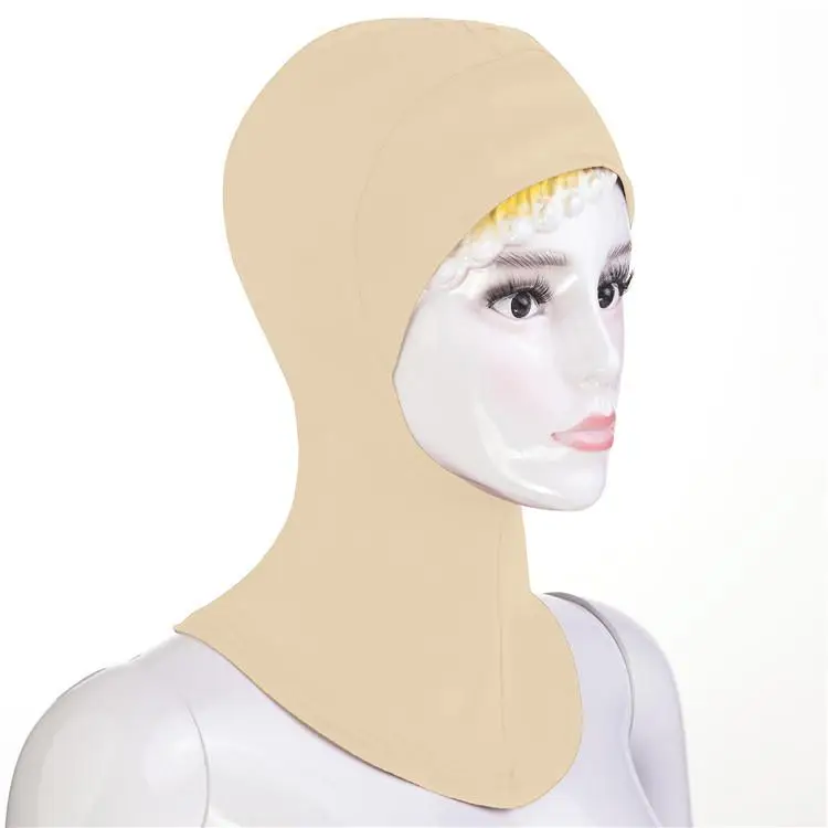 Мягкий мусульманский хиджаб для женщин головной убор капота с полным покрытием