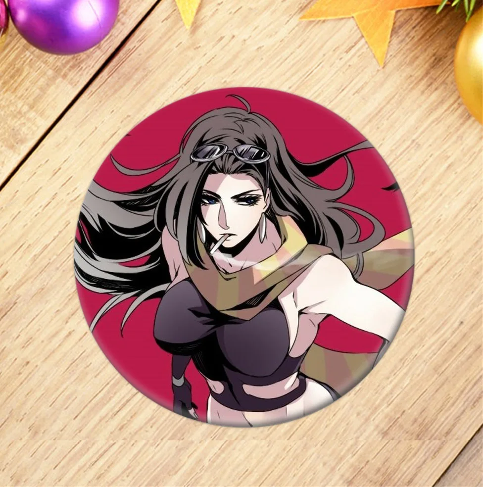 19 ; аниме «Jojo невероятное приключение значок косплея брошка мультфильм шпильки ювелирной коллекции Выпускной подарок рюкзаки кнопки для одежды - Окраска металла: 19