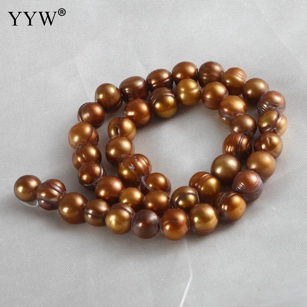 

10-11mm Big Hole 2.5mm Natural Pearls Bead Cultured Freshwater Pearl Beads For Jewelry Making Pearl For Necklace Bracelet Pearls