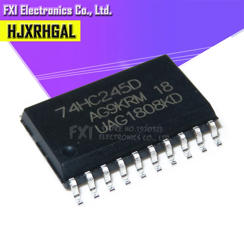 

Новинка, оригинальные 10 шт., 74HC245D 74HC245, SOP24, SOP, SN74HC245DWR, SMD