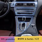 Автомобильная наклейка ТПУ Отделка приборной панели защитная пленка наклейка s 2014-2019 для BMW 6 серииGT F13 F14 интерьерная наклейка для центрального управления