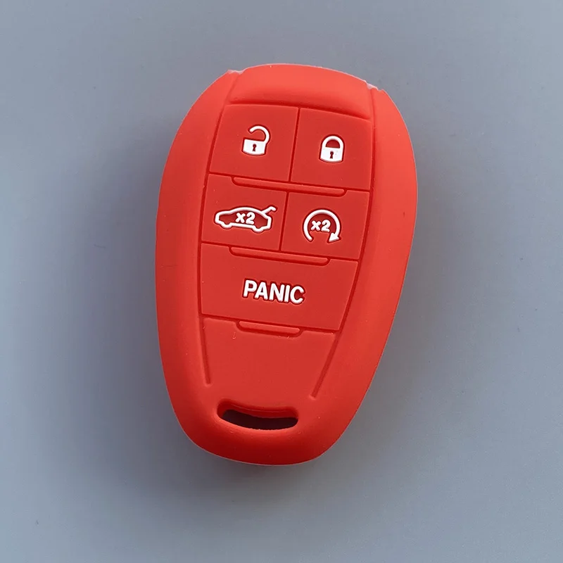 

Силиконовый чехол для автомобильного ключа, защитный чехол для кожи, капюшон для Alfa Romeo 2021 Giulia Stelvio Mito Giulietta, дистанционный ключ с 5 кнопками