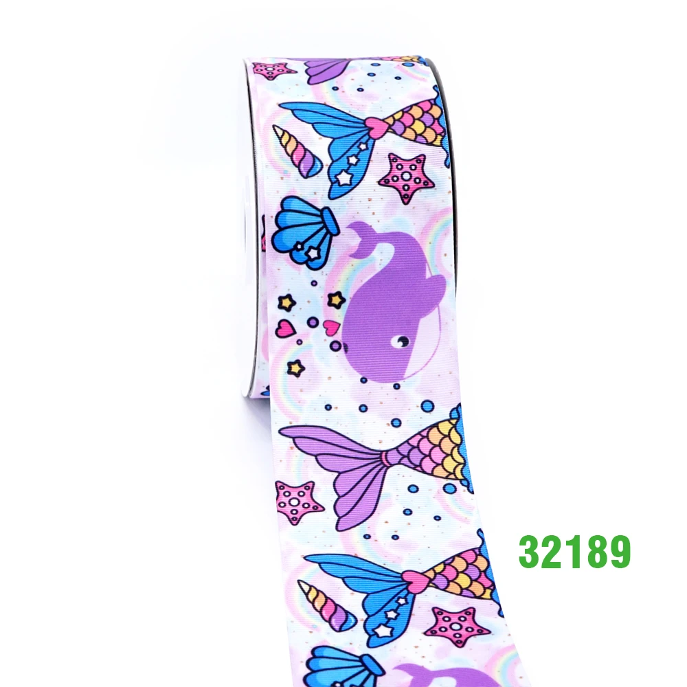 Бесплатная доставка 50 ярдов мультяшная печатная корсажная лента 32163 | Дом и сад