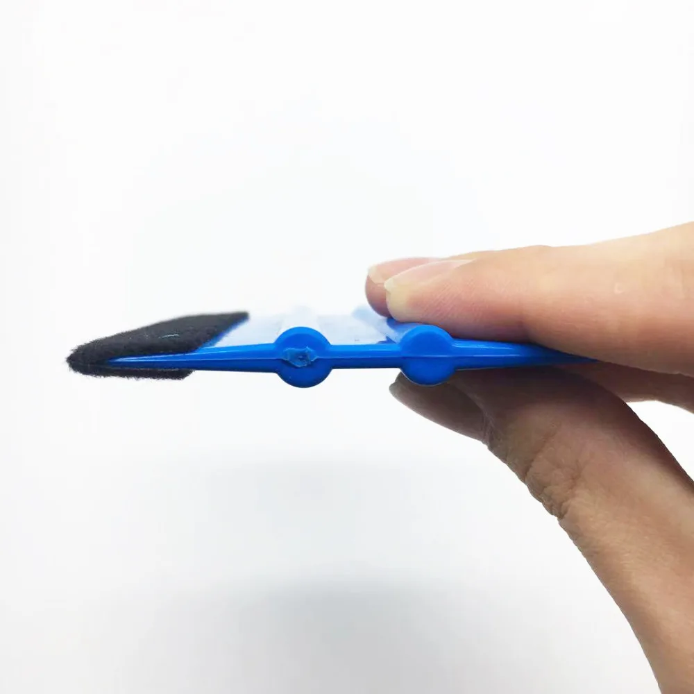 1 шт. автомобиль виниловой оберточной пленки инструменты синий скребок с