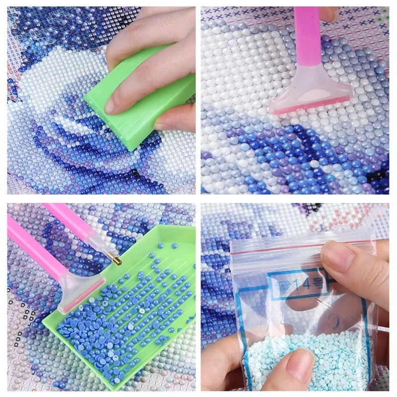 

DIY Diamond Embroidery Animla Peacock Cross Stitch Diamond Painting Full Blue Peacock Animlas Handicraft Art Gift Home Decor