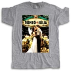 Летняя мужская футболка бренда teeshirt Romeo  Juliet, футболка из хлопка, Мужская черная футболка