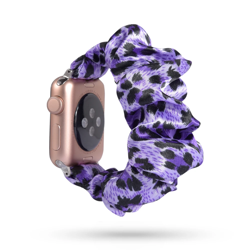 Растягивающийся эластичный ремешок для часов Apple Watch 38 мм/40 мм 42 мм/44 мм Повседневный женский браслет для девочек для iwatch - Цвет ремешка: 69