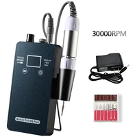 rechargeable portable 30000rpm manicure machine electric nail drill for nail salon manicure profession nail equipment tools