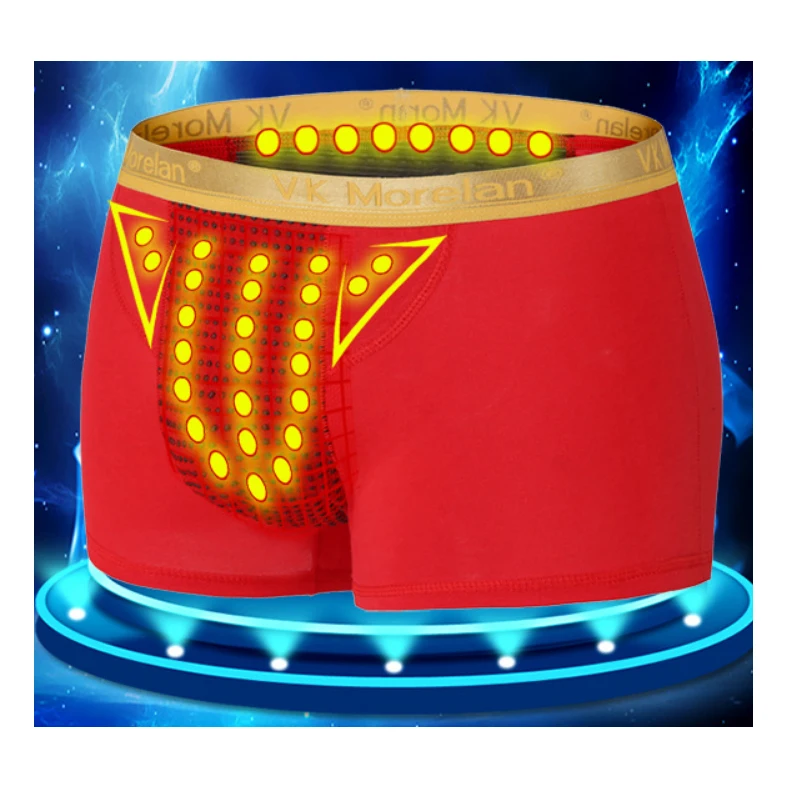 42 магнитные медицинские трусы мужское хлопковое антибактериальное нижнее белье