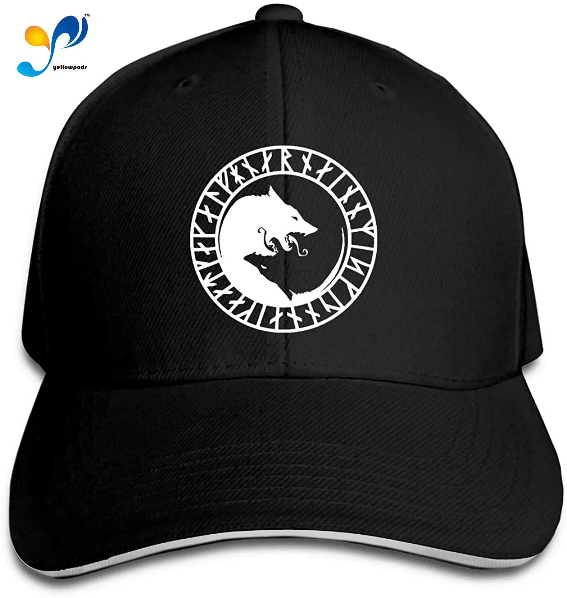 Одина Тор Викинг норвежский волк Ying Yang Мужская Женская Классическая шапка Модные