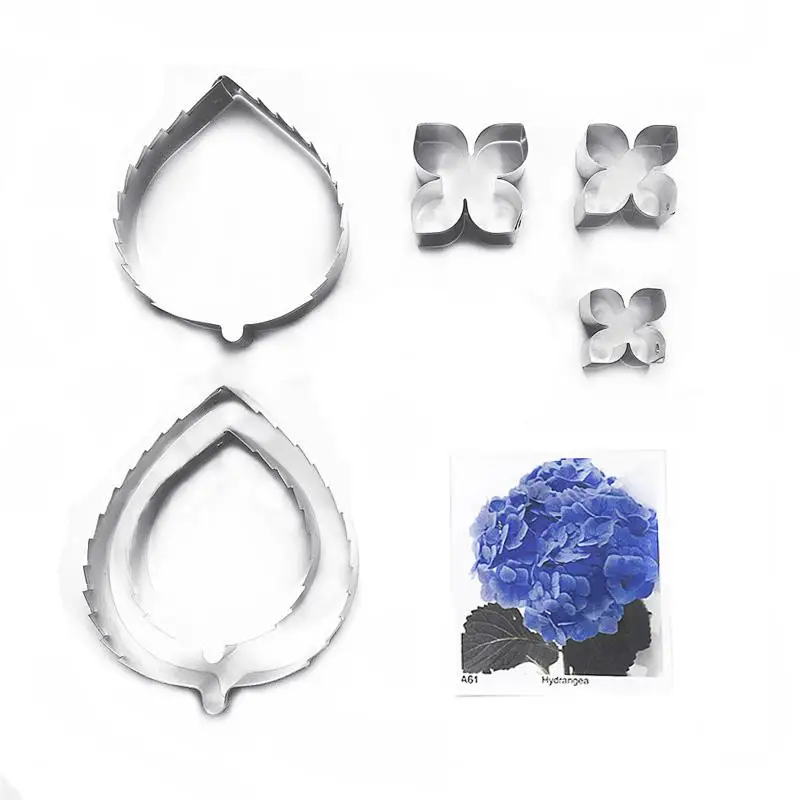 Гортензия Полный Набор Фрезы Глины цветок фрезы сахар формы Sugarcraft фондант