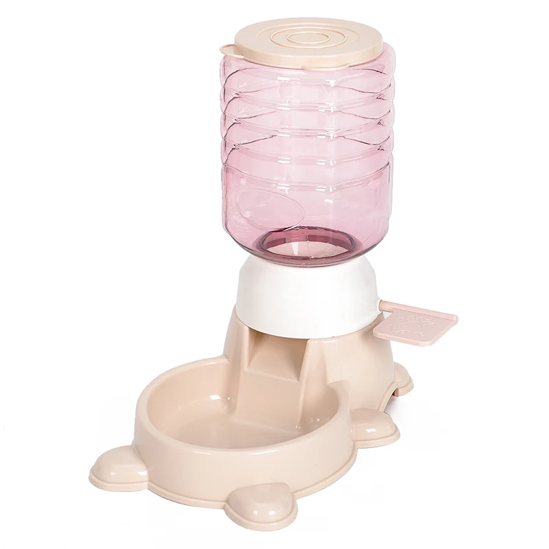 Практичный автоматический питатель для домашних животных большой емкости