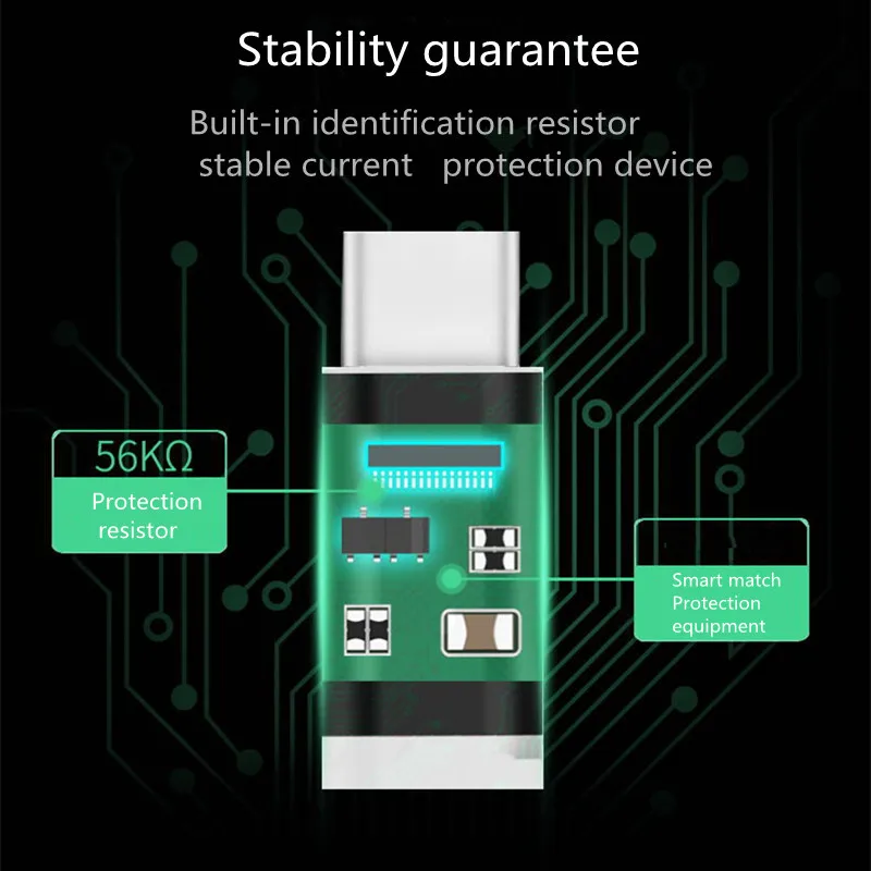Переходник Suptec Type C папа на Micro USB мама для Macbook Samsung S9 S8 10 шт.|Кабели мобильных