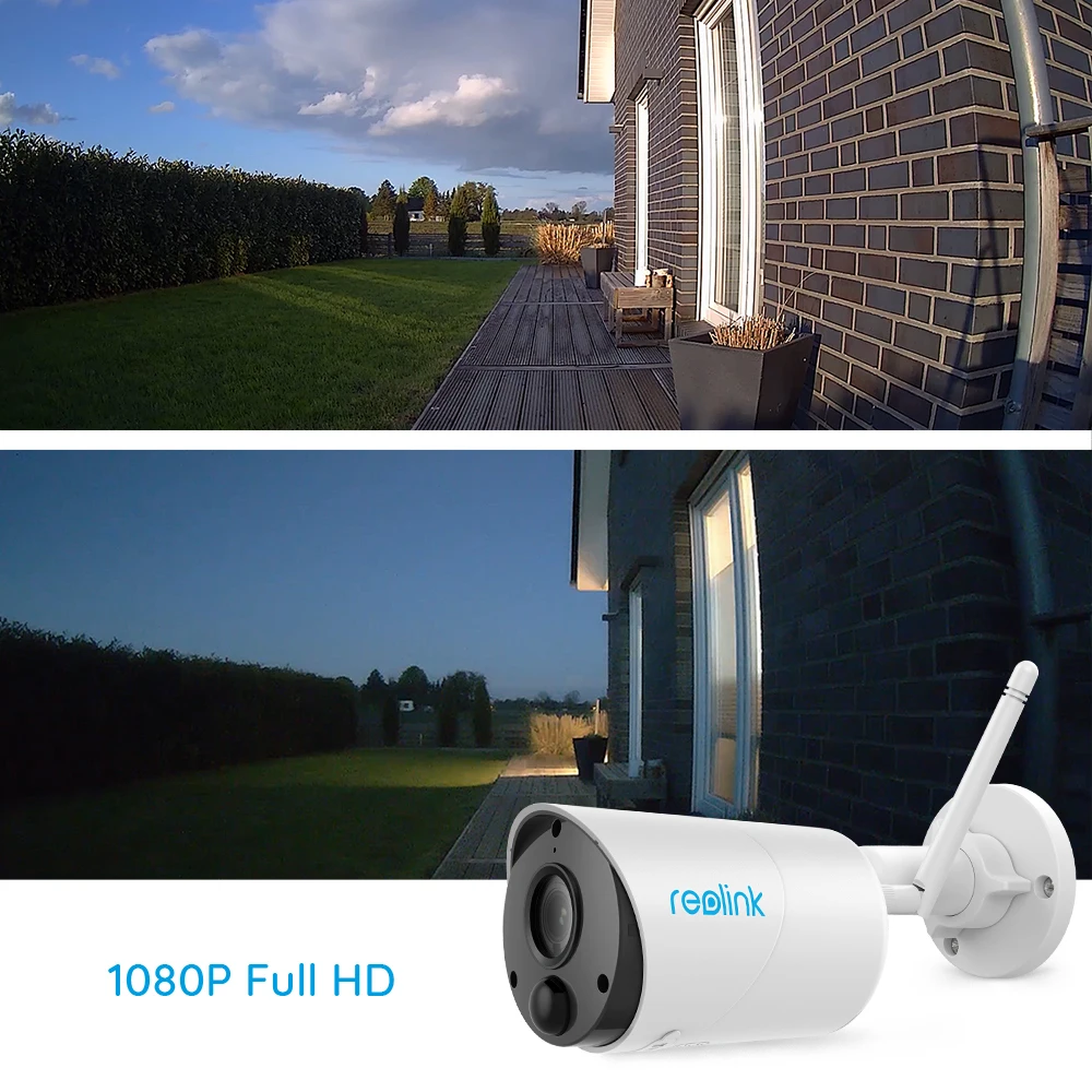 Reolink Argus Eco IP камера наружная беспроводная безопасности Full HD 1080p перезаряжаемая