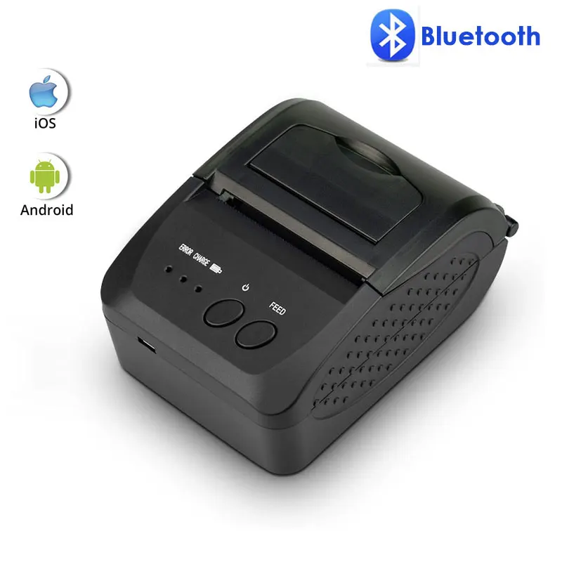 Bluetooth Термопринтер для чеков с поддержкой Android /IOS и 5890K USB термопринтер для POS-системы