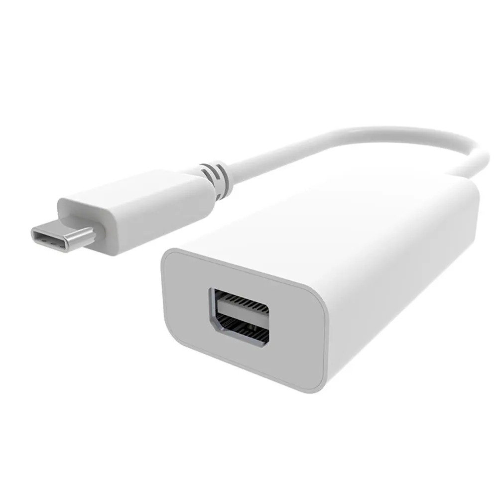 

Адаптер Type C на MINIDP 4K60HZ, адаптер разрешения 4K 60Hz, портативный адаптер Thunderbolt 3 и Совместимость USB