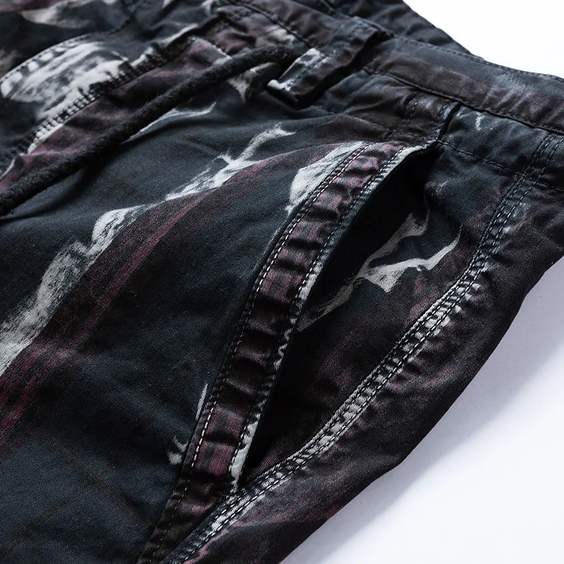 

2021NEW Trend Casual Mens Shorts Cargo Man Loose Work Male Military Shorts Large Size Overalls Shorts Cargo