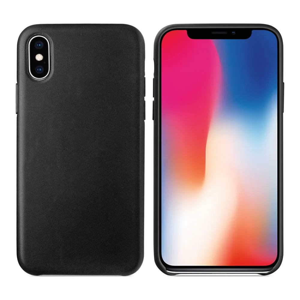 Оригинальный чехол из искусственной кожи для iPhone XS Max XR X 7 8 Plus оригинальный