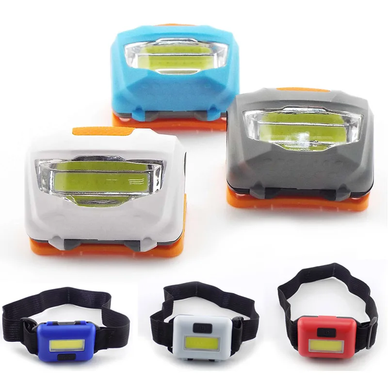 

Mini Small COB Headlamp AAA Battery Head Light Lamp Torch Lampe Frontale Headlight Flashlight Lantern for Camping Fishing