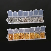 300pcsset mixed jewelry findings kit goldrhodium accessories jump ringend capclaspchainhook pindiy for jewelry making