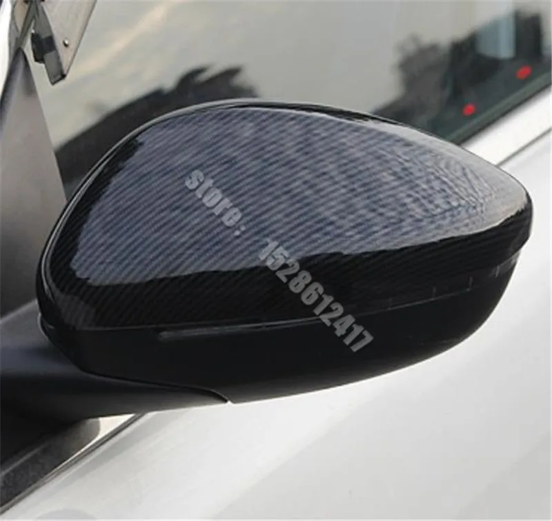 

Car styling ABS Rearview mirror cover Trim/Rearview mirror Decoration for Peugeot 408 2014-2020