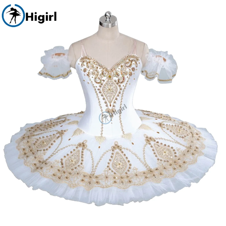 Белое золото балетная пачка для девочек женская классическая белая балетные