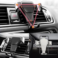 100 brand new and high quality universal car air vent mount phone gravity holder for gps iphone xs max samsung