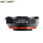 Адаптер крепления объектива K  F Concept EOS EF к M43 M43 для объектива Canon EOS EF к адаптеру объектива M43 MFT