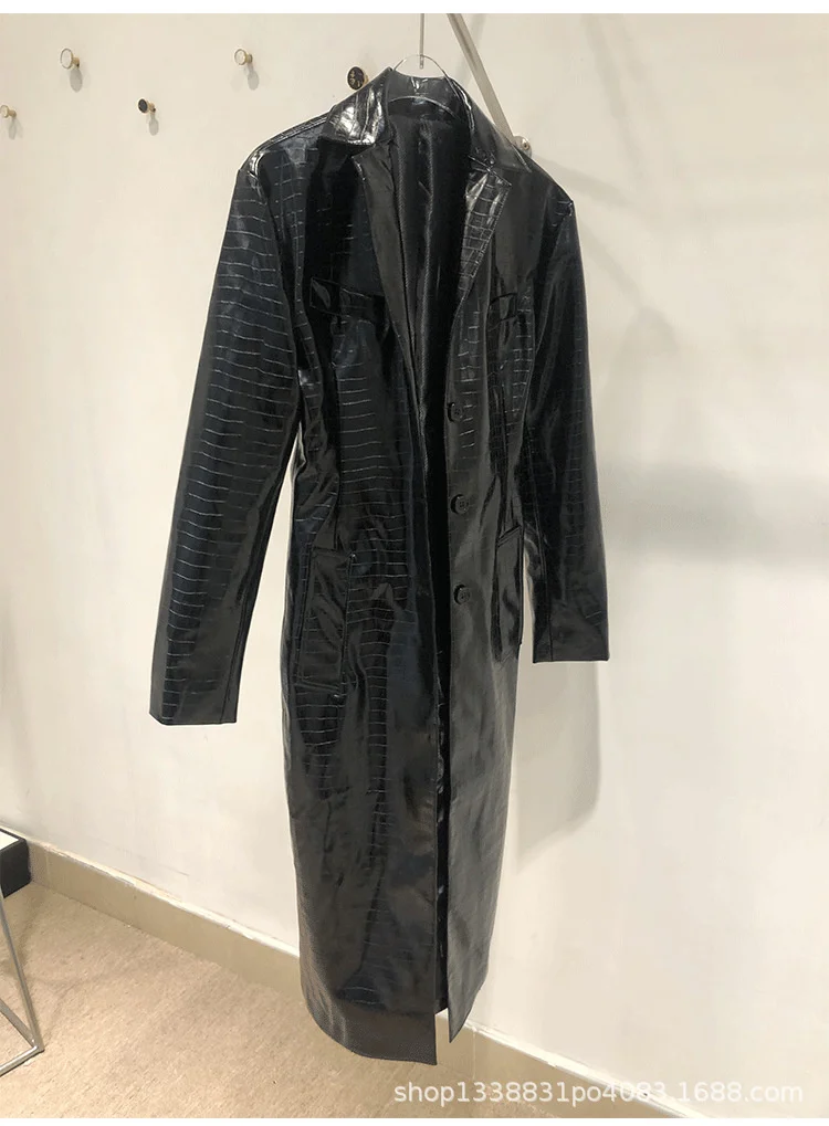 

2021 spring new fashion atmospheric texture long temperament fur coat women's wear