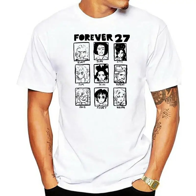

Футболки для клуба Forever The 27, высококачественные футболки с принтом