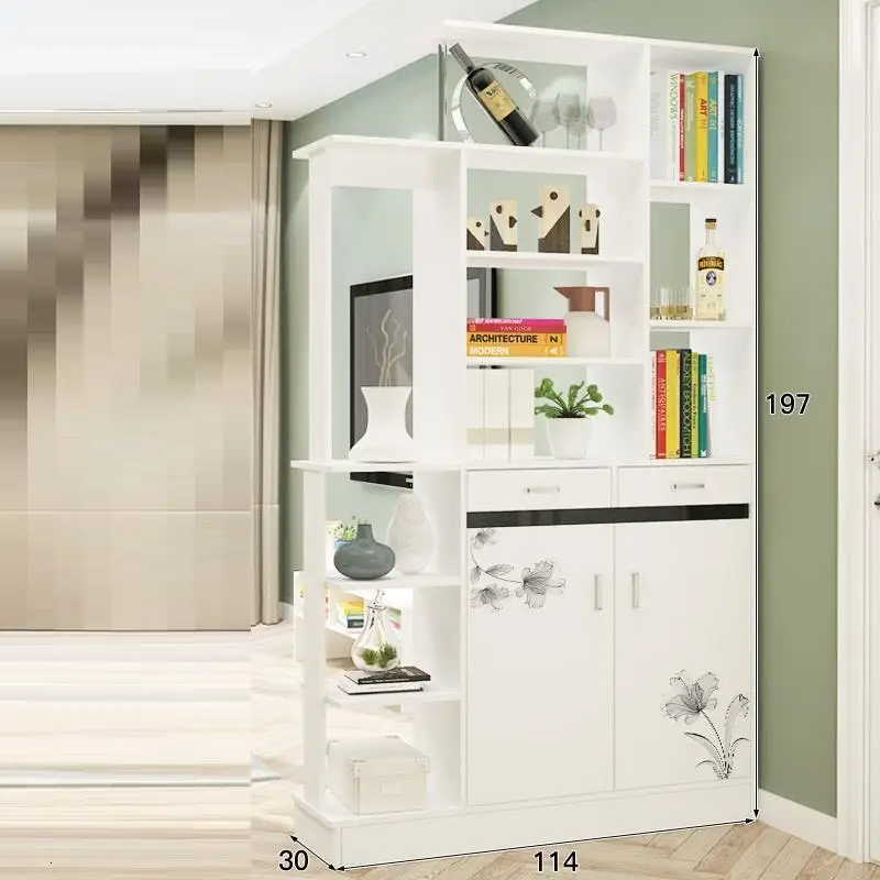 Version I Дисплей Cocina кухня гостиничный стол мобильный Mueble Meja Vetrinetta Da Esposizione полка коммерческая мебель барный винный шкаф - Цвет: Version I