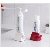 multifunction toothpaste tube squeezer squeezer toothpaste easy portable plastic dispenser bathroom accessories sets 1pcs
