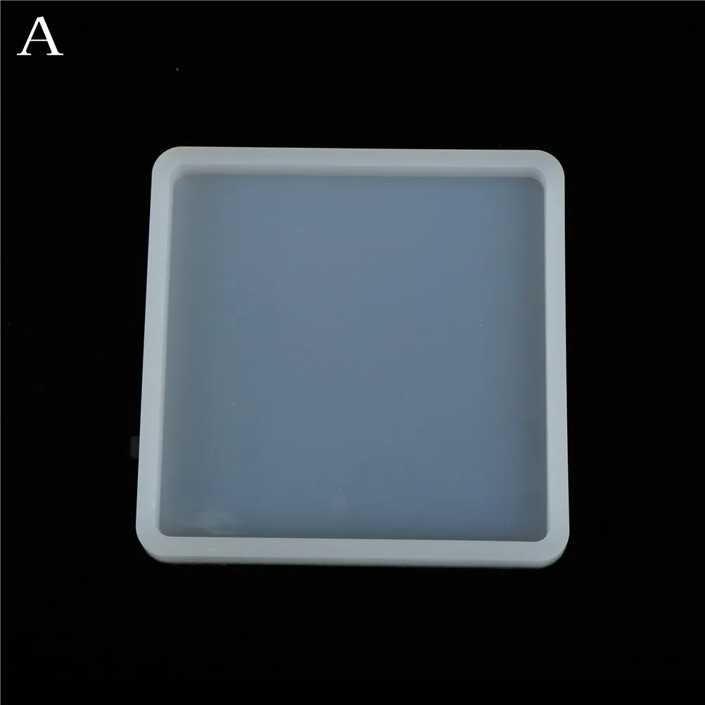 1Pcs Practical DIY Silicone Cake Mold Craft Square Round Resin Transparent Epoxy Making | Tools