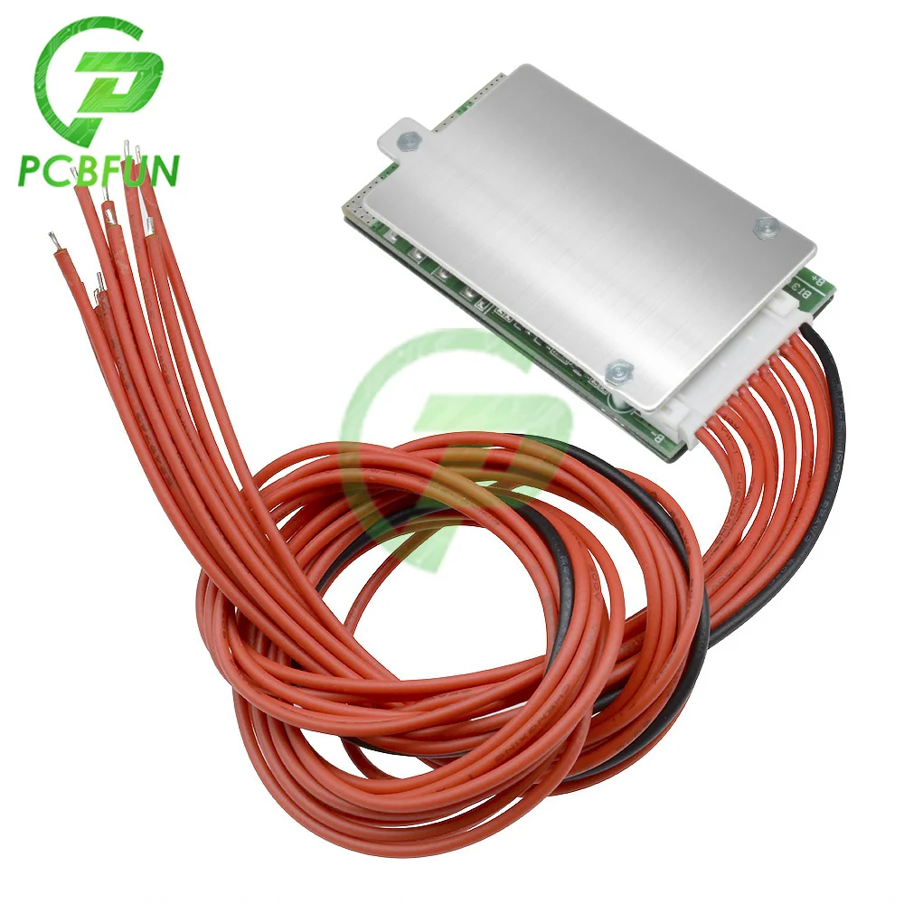 BMS 10S 36V 15A Lithium Battery Protection Board Charging PCB PCM For Electric Bike Bicycle | Электронные компоненты и