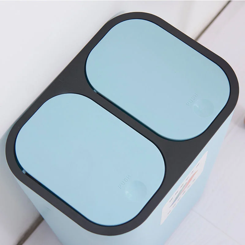 Контейнер для мусора с двойной крышкой контейнеры отходов большой вместимости