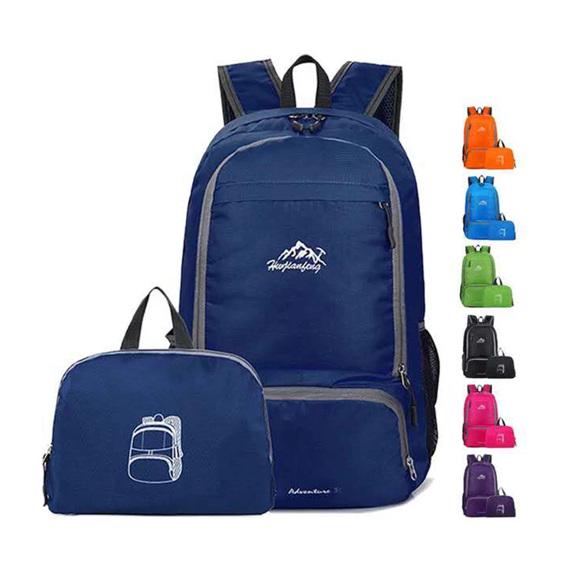 Новый Уличный рюкзак для мужчин и женщин модели сумок сверхлегкая складная сумка