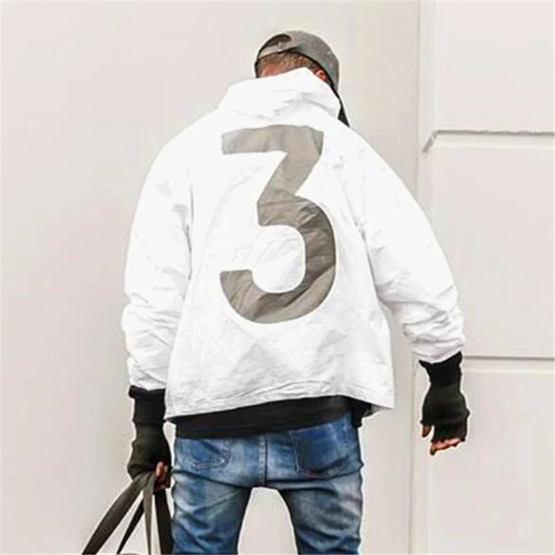 Новинка 2020 Лидер продаж ветровка Kanye West Y3 Сезон 3 мужская и женская куртка в стиле