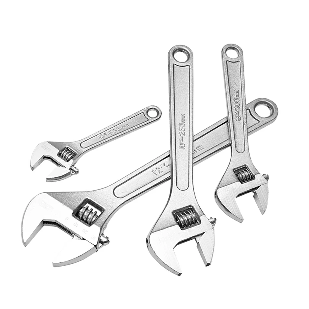 

Adjustable Wrench Car and Water pipe disassembly tool 8-12-inch Spanner