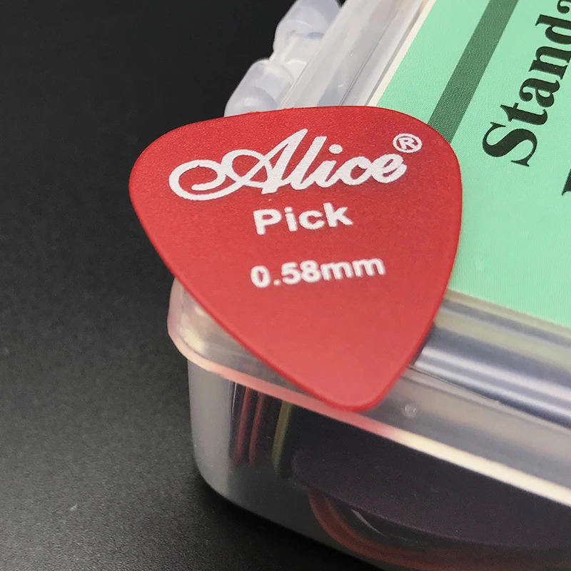 Alice 50 шт. многоцветные матовые ABS акустические электрические гитары Нескользящие