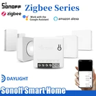 SONOFF Zigbee 3,0 ZBBridge Mini ZBMINIбеспроводной переключательВлажность температурыдатчик движениядвери, совместимый с Alexa Google Home